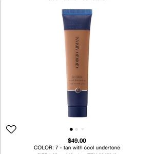 New Giorgio Armani Face Fabric Foundation No. 7